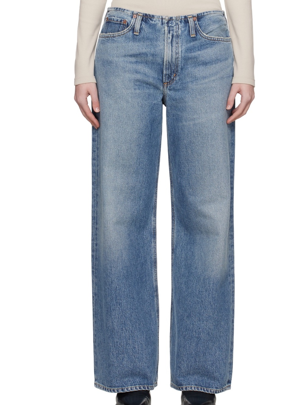 Agolde Blue Lex Jeans
